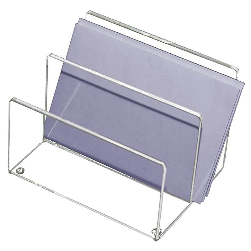 Acrylic Mini Sorter, 6-Inch Wide x 3.8-Inch Deep x 3.9-Inch High, Clear (AD50)