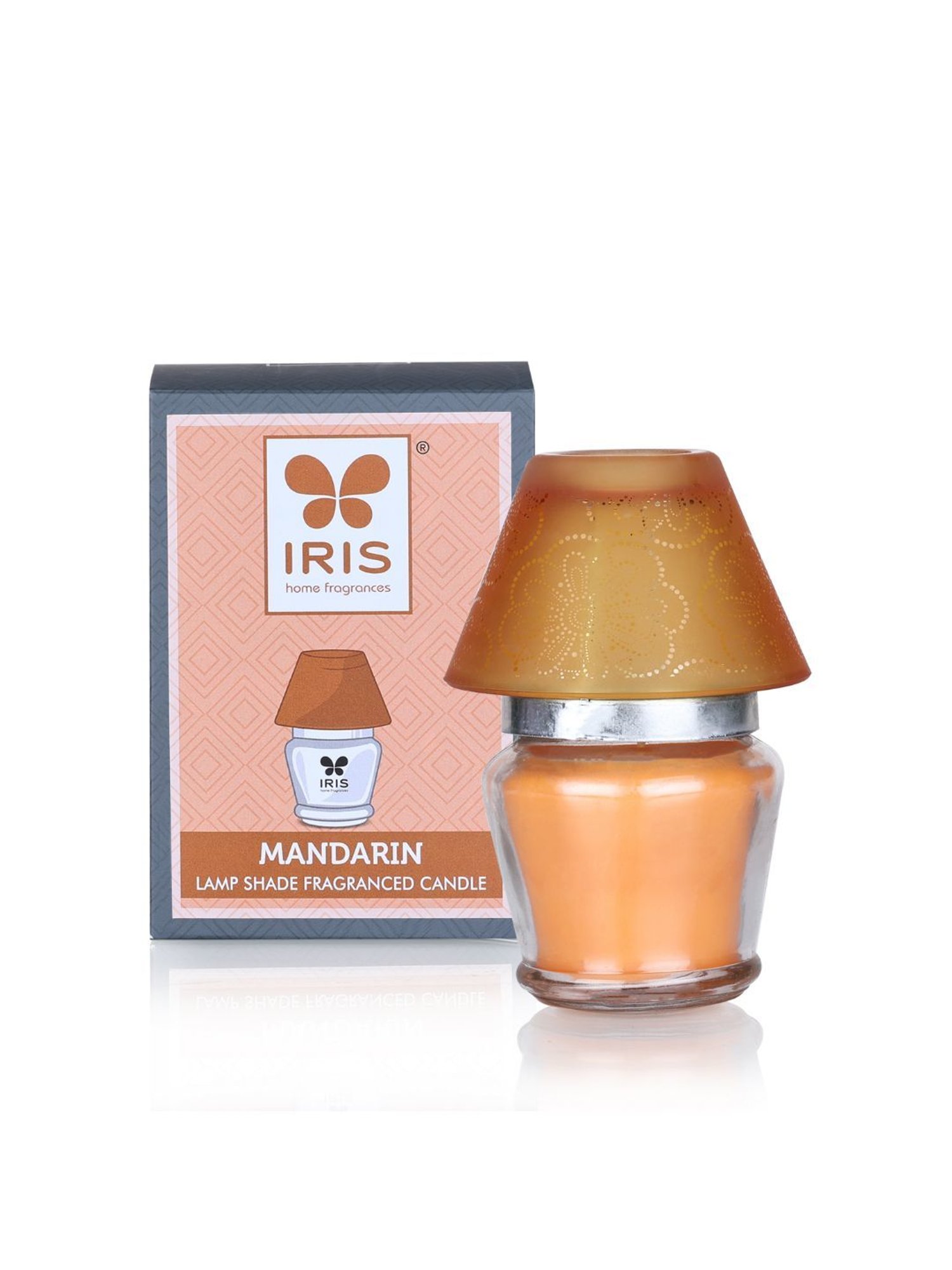 IRIS Orange Mandarin Lamp Shade Scented Candles