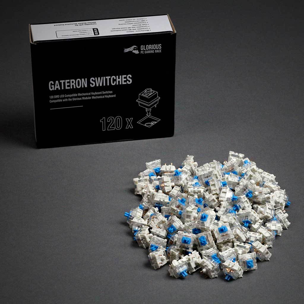 Gateron Red SMD-LED Compatible Mechanical Keyboard Switches