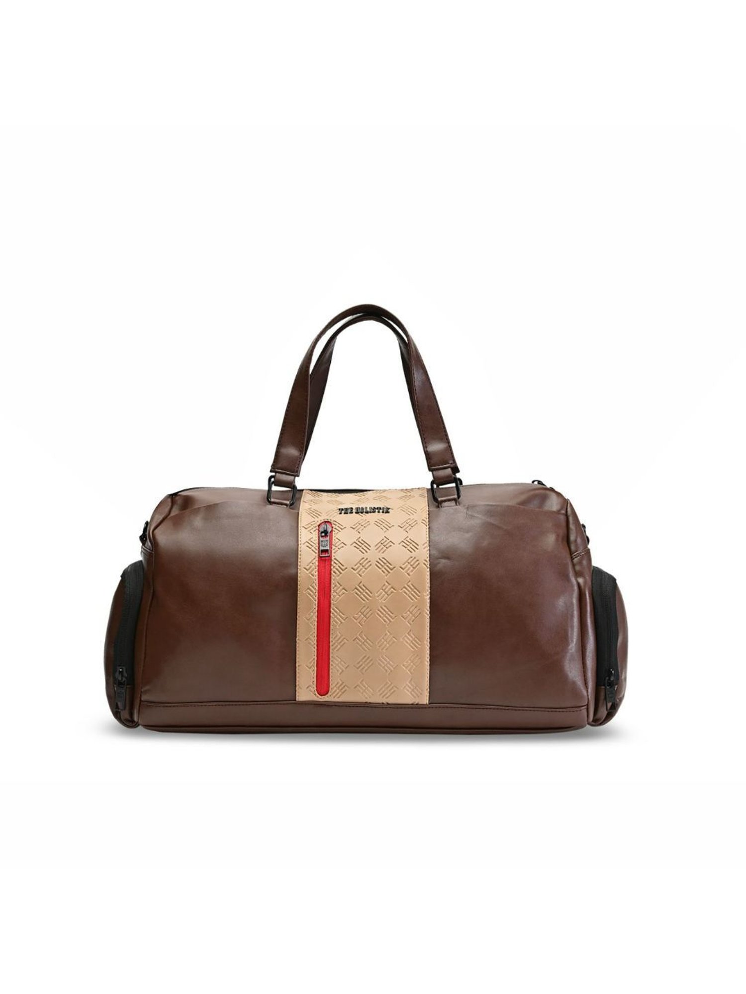 THE HOLISTIK Brown Medium Clever Duffel Bag