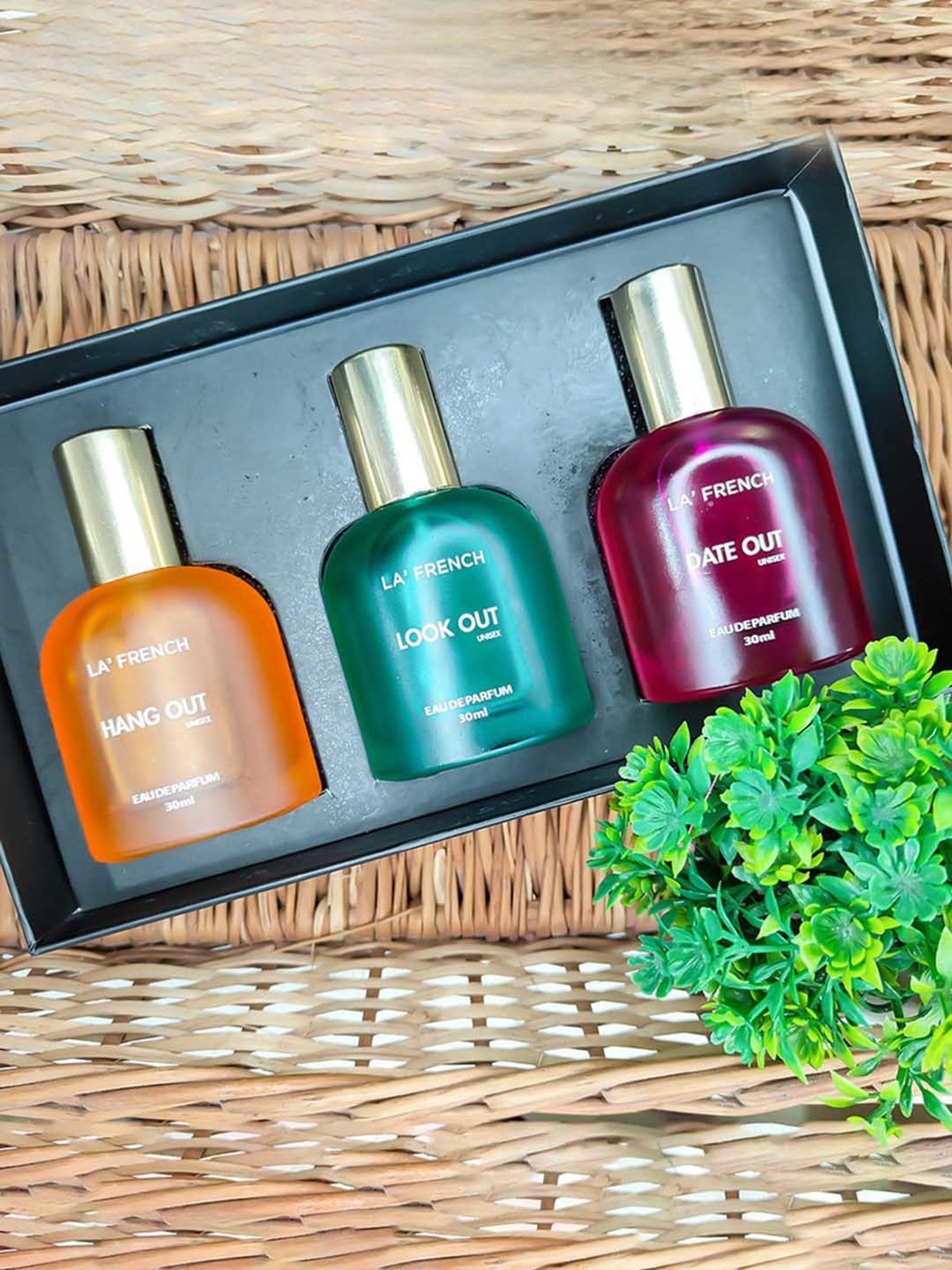 La'french Hang Out, Look Out & Date Out Eau de Parfum Gift Set