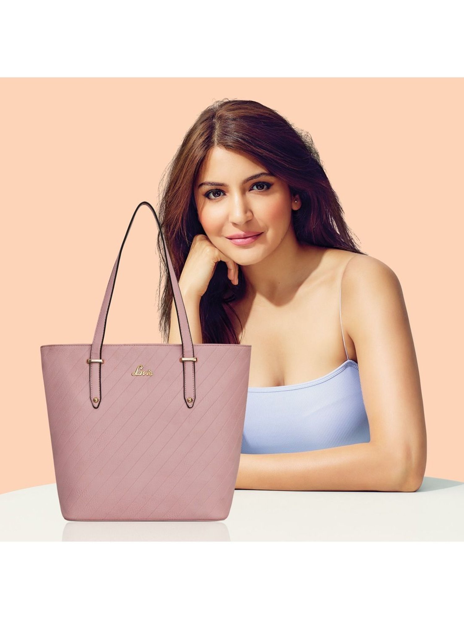 Lavie Yalta Textured Medium Shoulder Handbag