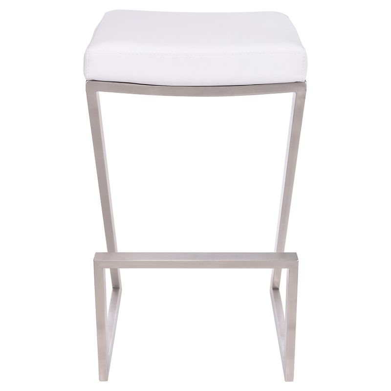 30" Atlantis Barstool White - Armen Living