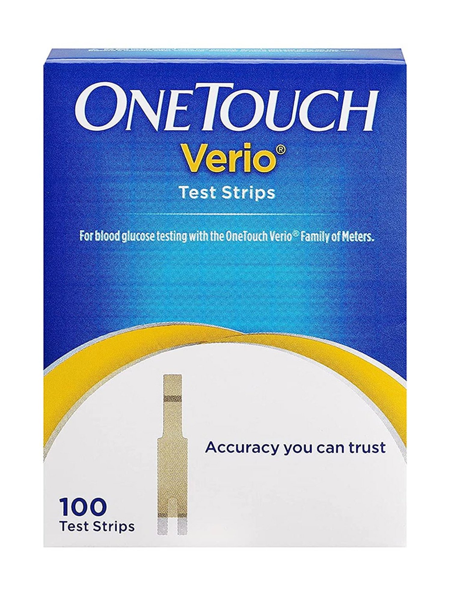 OneTouch Verio Test Strips - Pack of 25