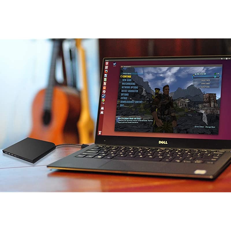 Bluray DVD Drive Portable USB 20 3D Bluray CD Burner UltraThin USB 31 TypeC USBC Bluray DVD CD Player BDROM Superdrive for PC Computer Desktop Blue