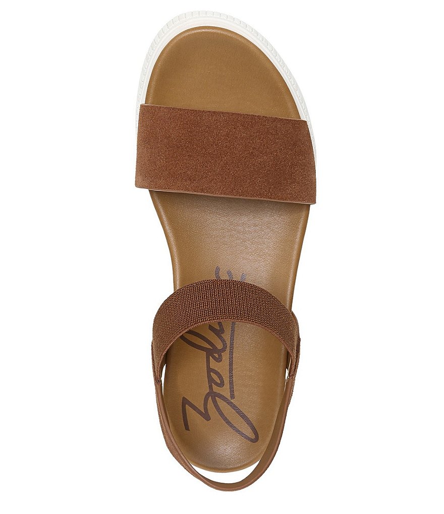 Zodiac Dani Suede Flatform Wedge Sandals