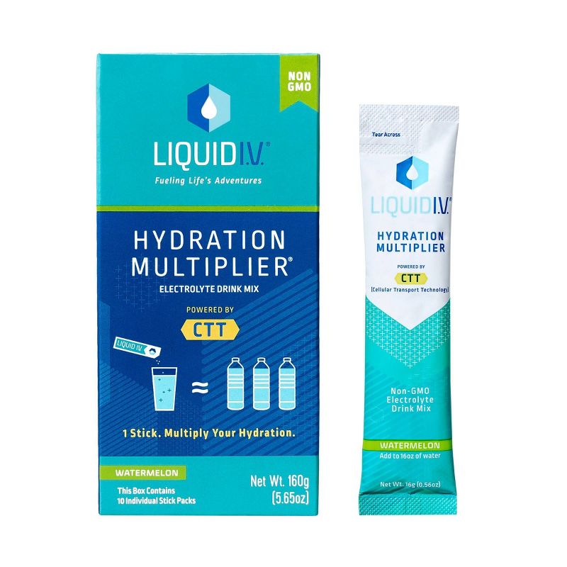 Liquid I.V. Hydration Multiplier - Watermelon - 10ct/0.56oz