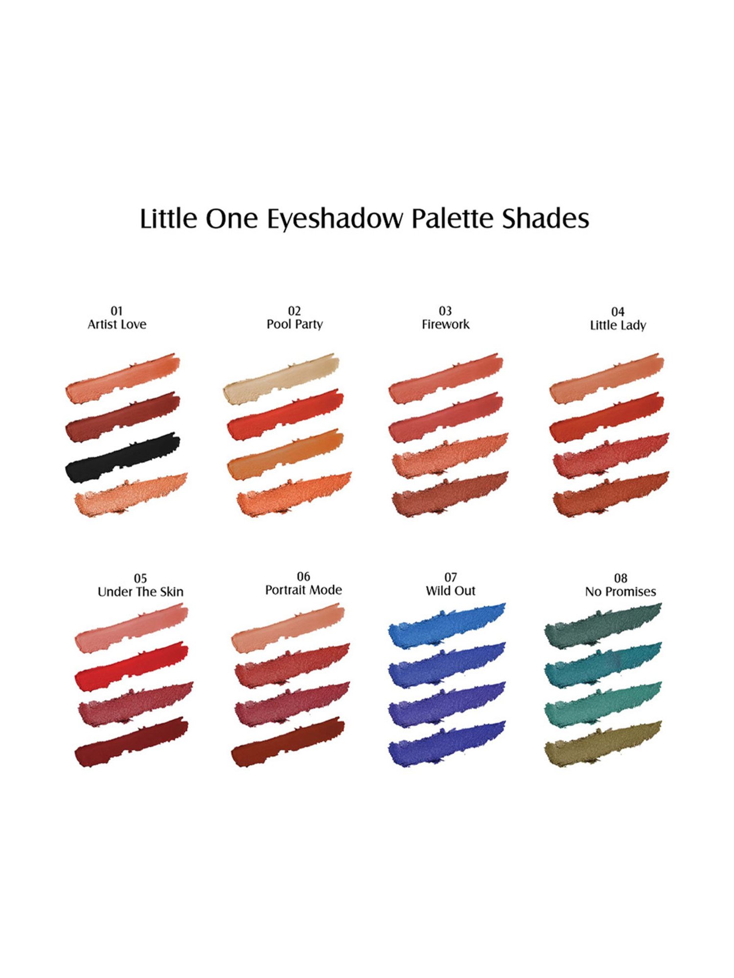 Glam21 Little One Eyeshadow Palette 02 Pool Party - 3.5 gm