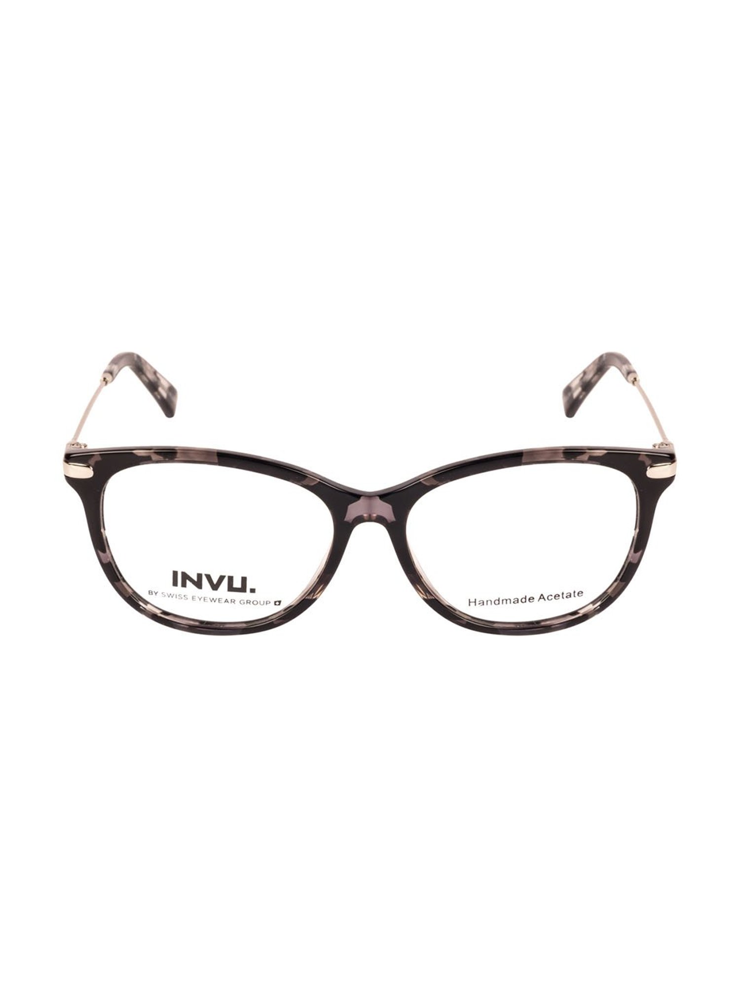 INVU B4801A Purple Full Rim Cat Eye Frame