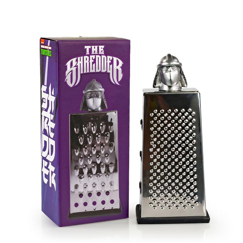 Surreal Entertainment Teenage Mutant Ninja Turtles Cheese Grater | TMNT Stainless-Steel Shredder