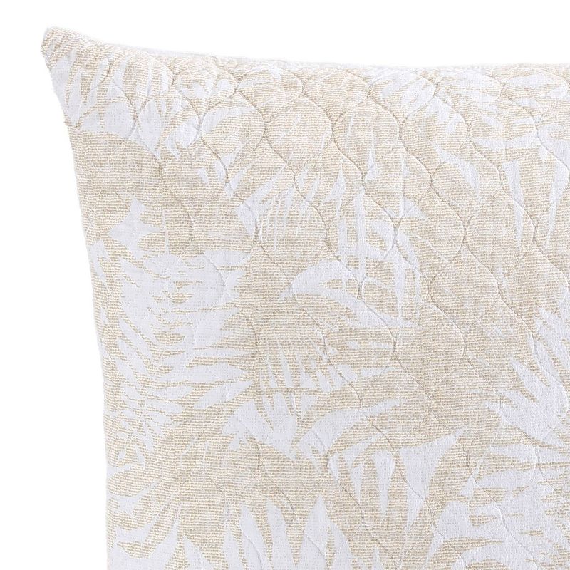 European Lago Leaves Sham Yellow - Tommy Bahama