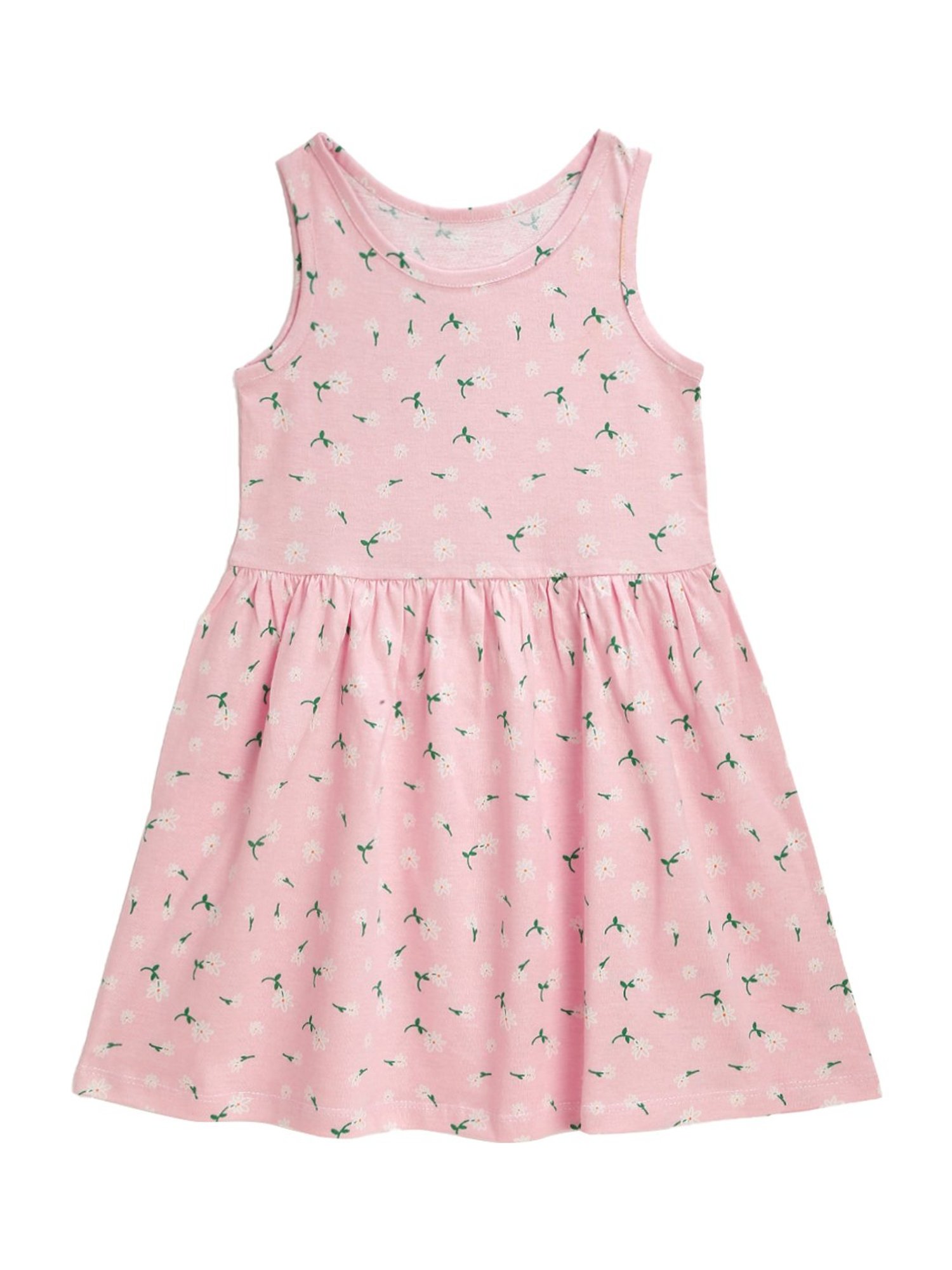 Kids Craft Pink Floral Print Dress