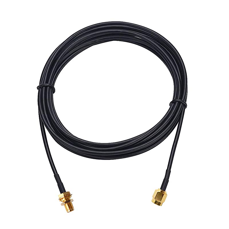 WiFi Antenna Extension Cable with SMA Male to SMA Female Coax Connector 3m 10FT by