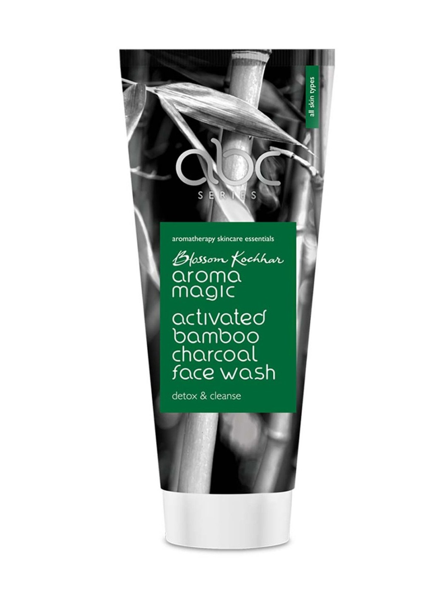 Aroma Magic Activated Bamboo Charcoal Face Wash - 100 ml