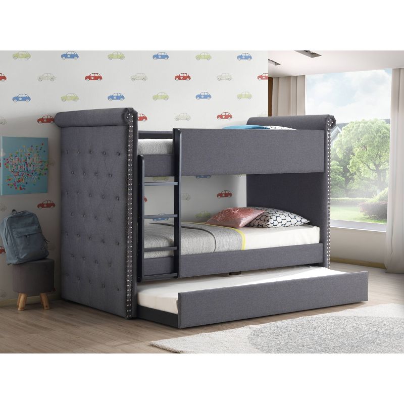Bella Kids' 3 Drawer Dresser with Cubbies White - Room & Joy