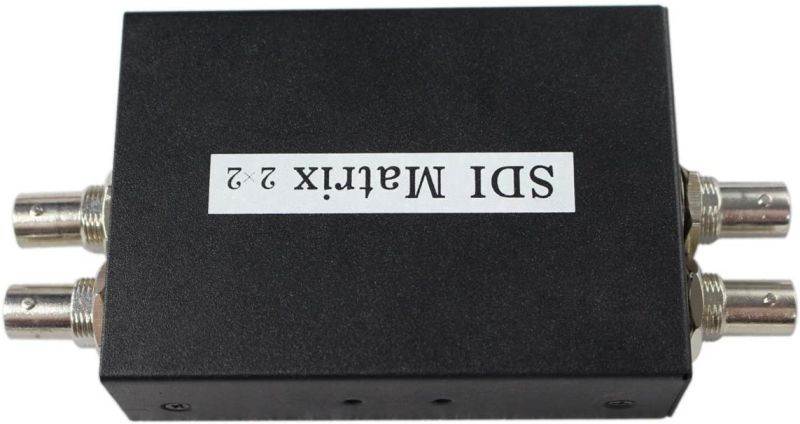 2x2 sdi Matrix ,2 SDI Input to 2 sdi Output Switch ,SDI 2x2 (Serial Digital Interface) switcher Support SD-SDI(270Mbps), HD-SDI(1485Mbps) and 3G-SDI(2970Mbps) Video Format