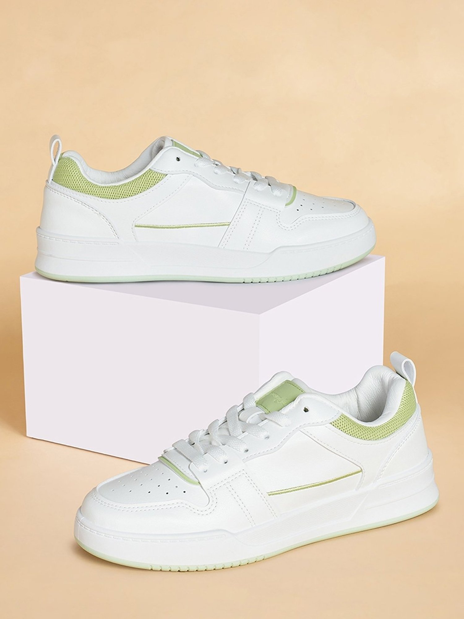 Forever Glam by Pantaloons Women's White Sneakers