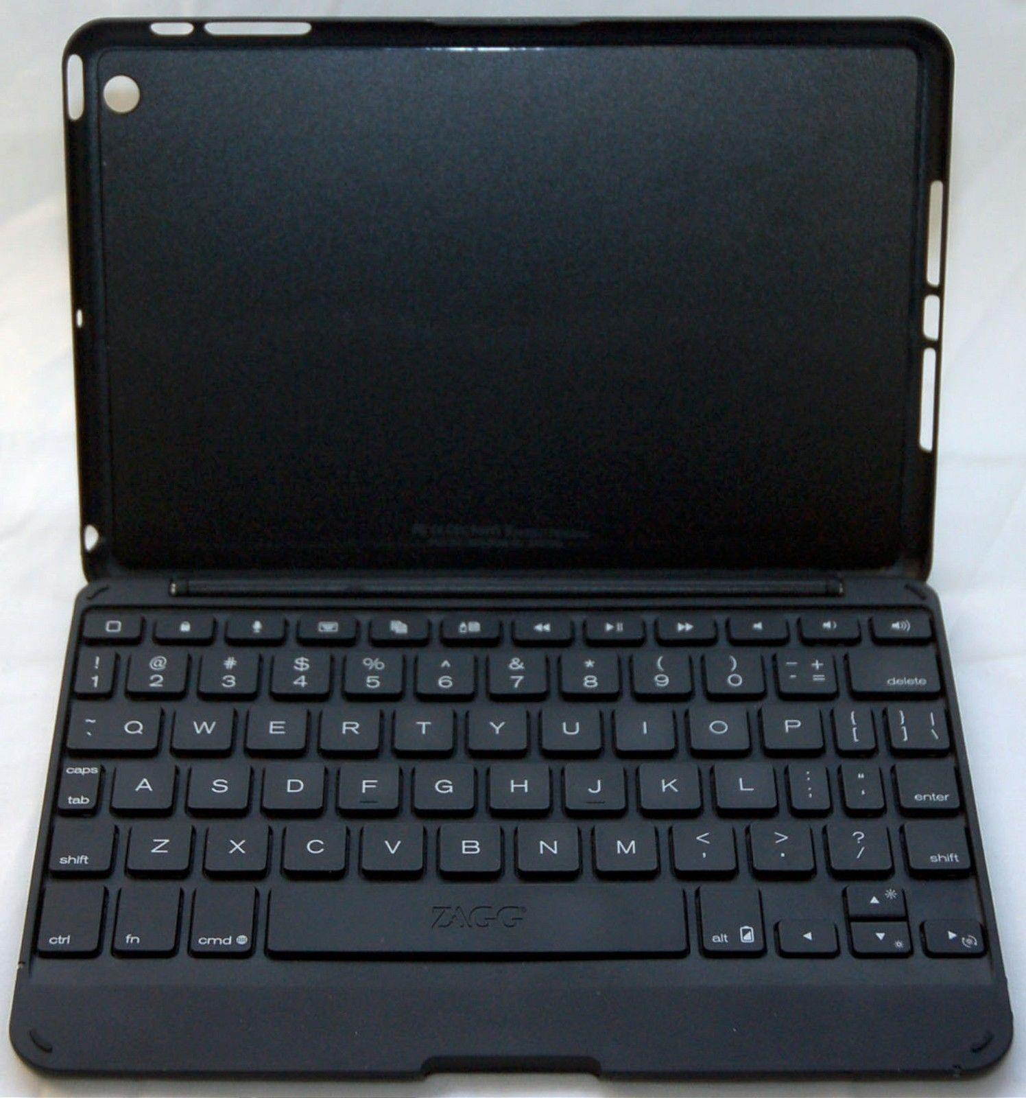 NEW Zagg Keys Folio Apple iPad Mini w/Retina Display Bluetooth Keyboard backlit