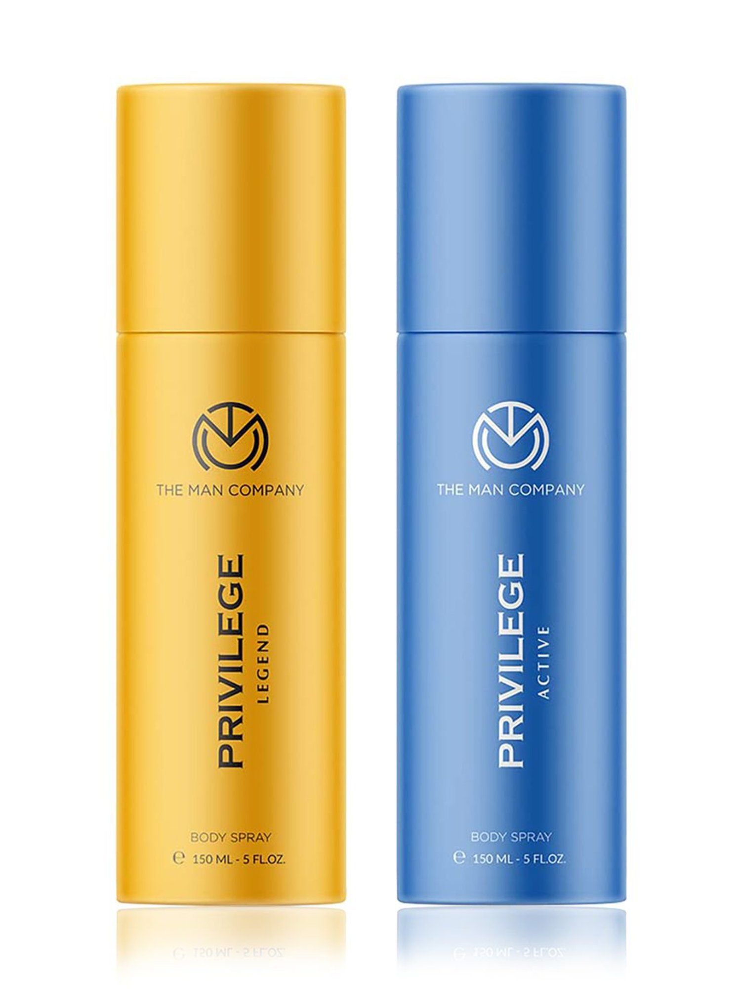 The Man Company Privilege Deodorants for Men - Legend & Active Fragrance Body Spray Long-Lasting