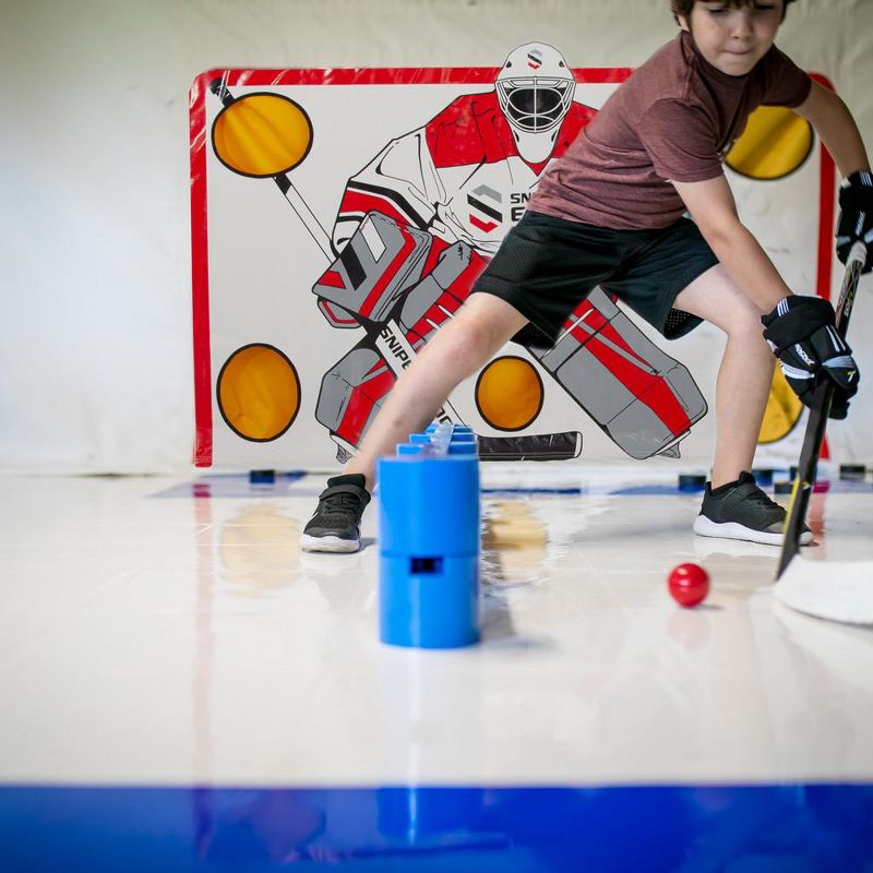 Franklin Sports NHL 1040 Power Fusion Junior Street Hockey Stick Left Shot - Black (56")