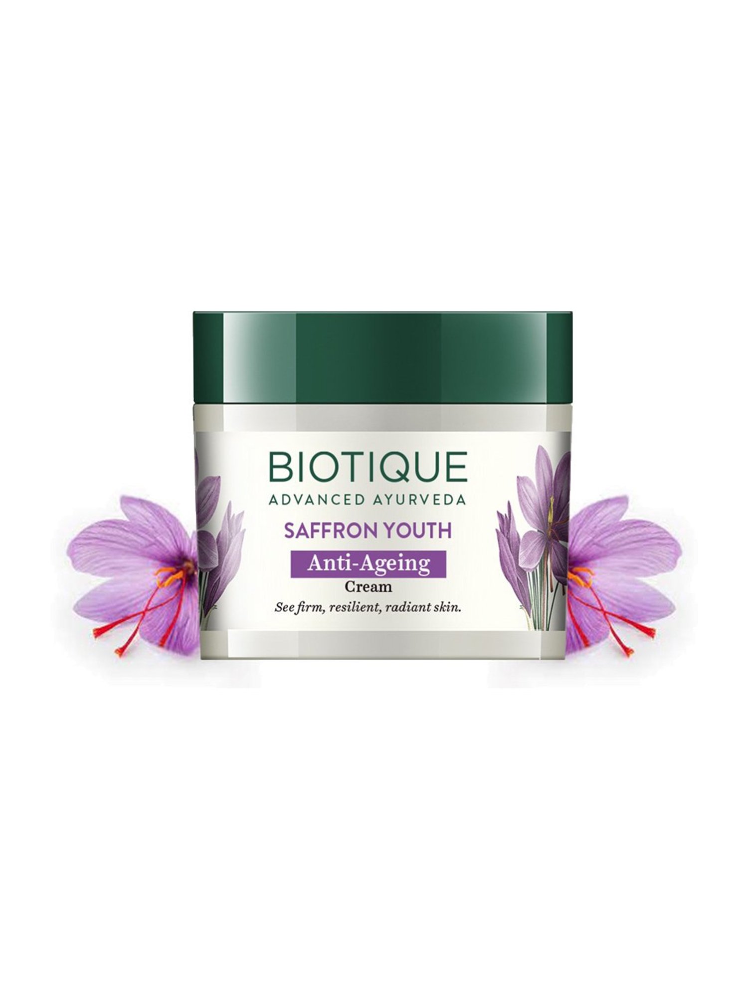 Biotique Saffron Youth Anti-Ageing Cream - 50 gm