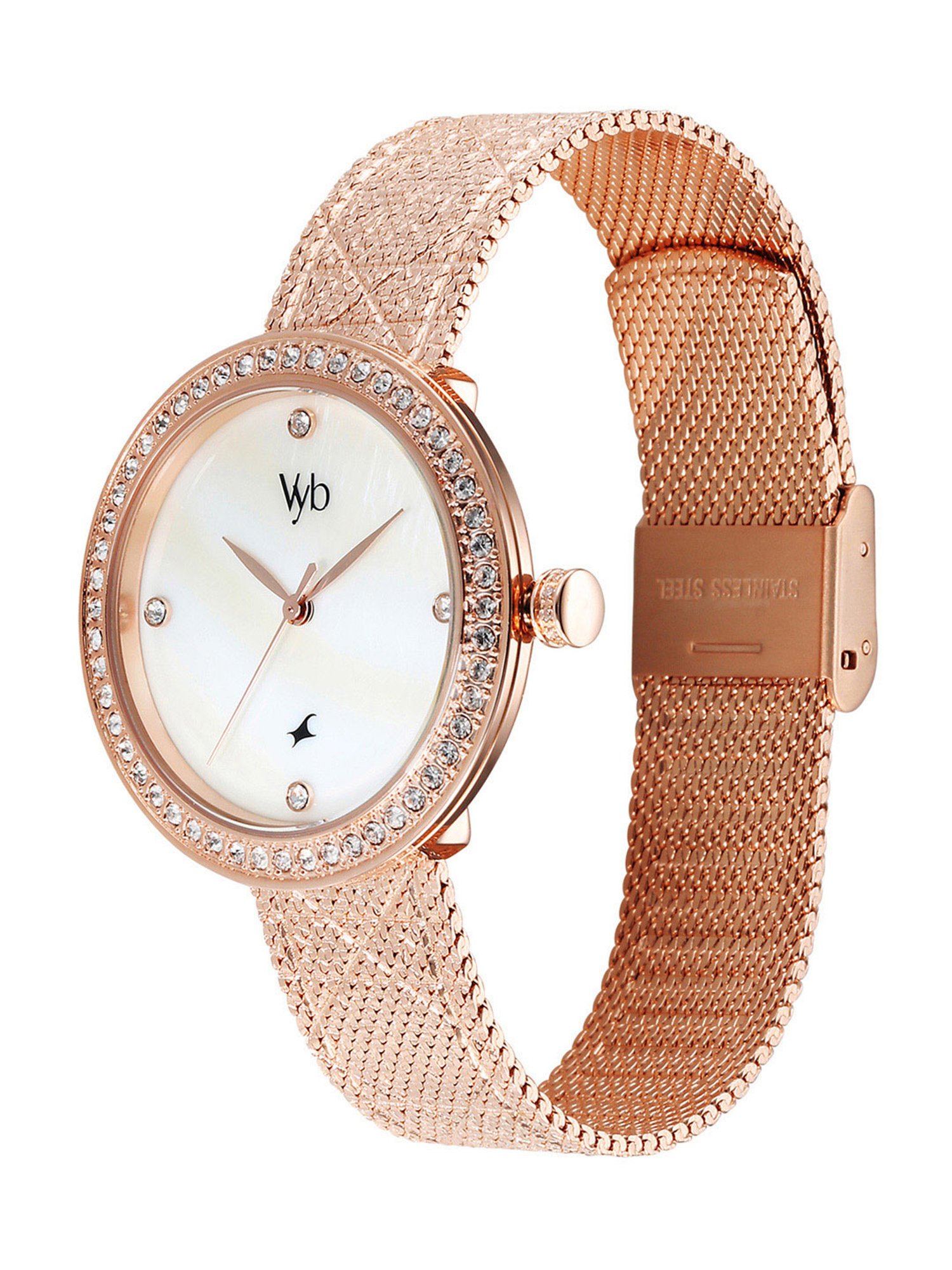 Fastrack Vyb 3.0 FV60056WM01W Analog Watch for Women