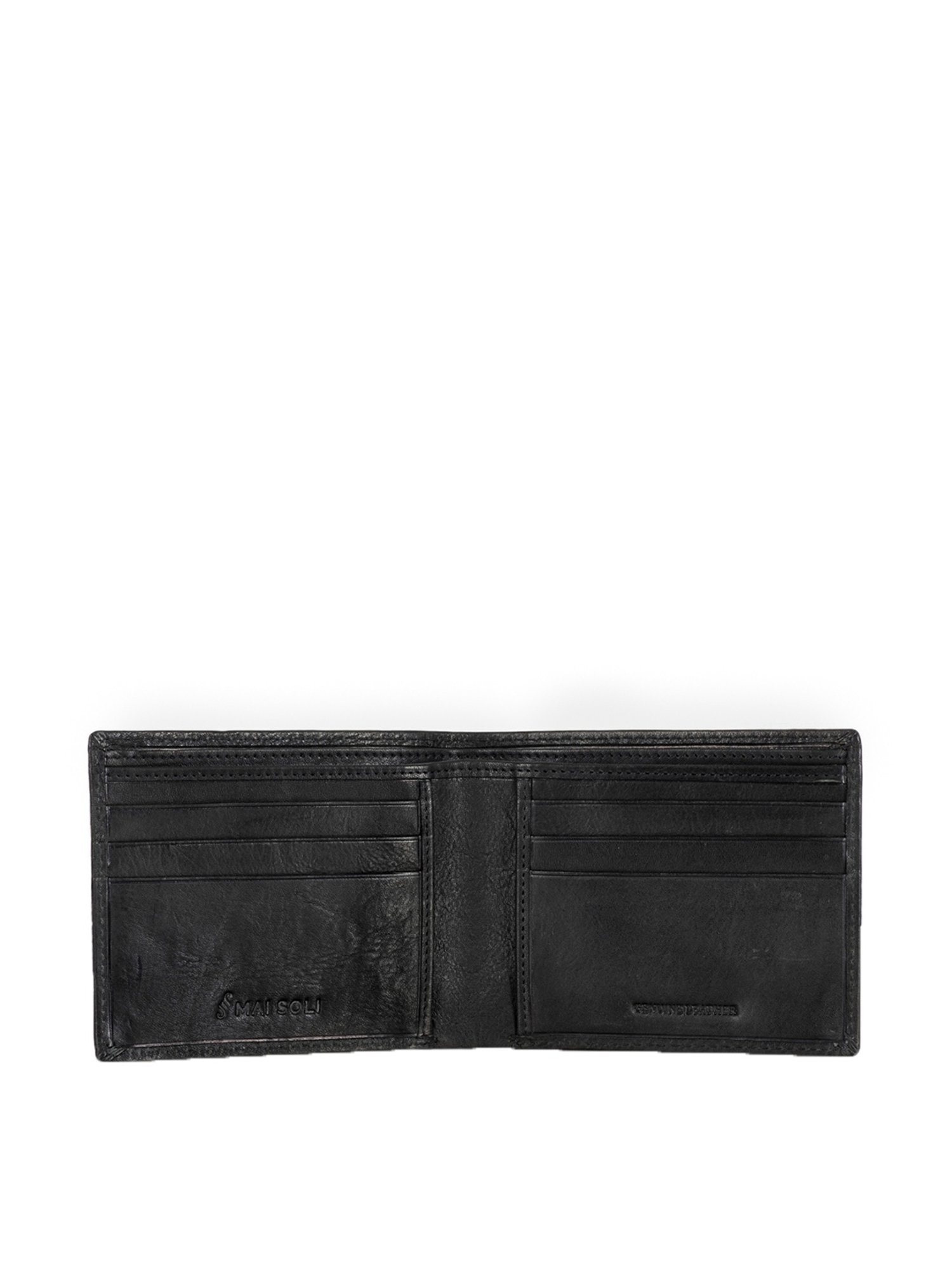 Mai Soli Vintage Leather Bi-Fold Wallet for Men