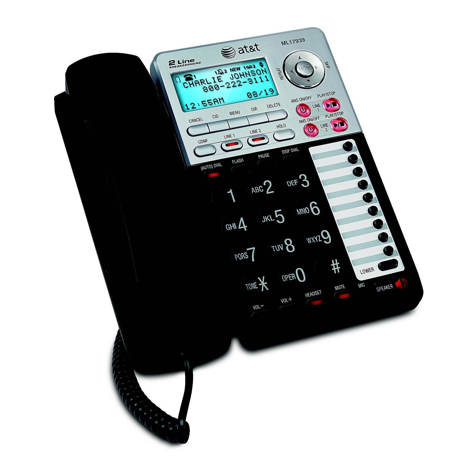 ATT ATT-ML17939 ATT 2-LINE CORDED WITH ITAD/CID