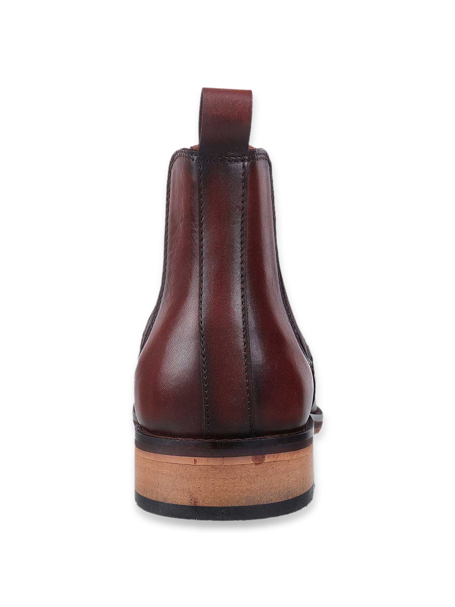 Da Vinchi by Metro Men's Cognac Chelsea Boots