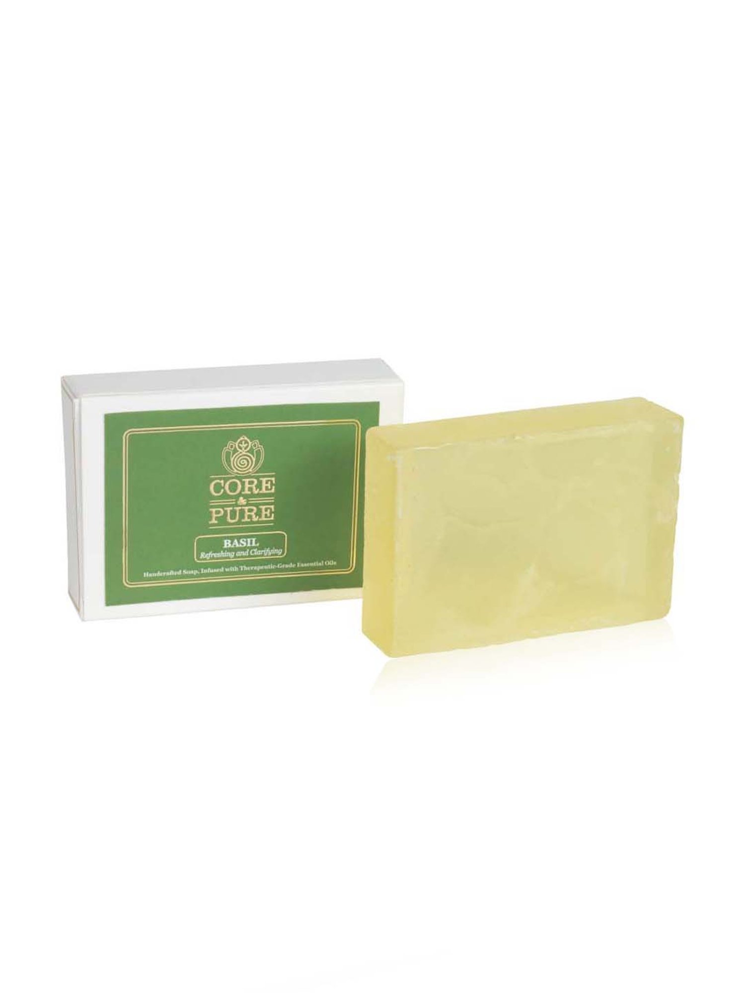 CORE & PURE Basil Oil Soap - 100 gm