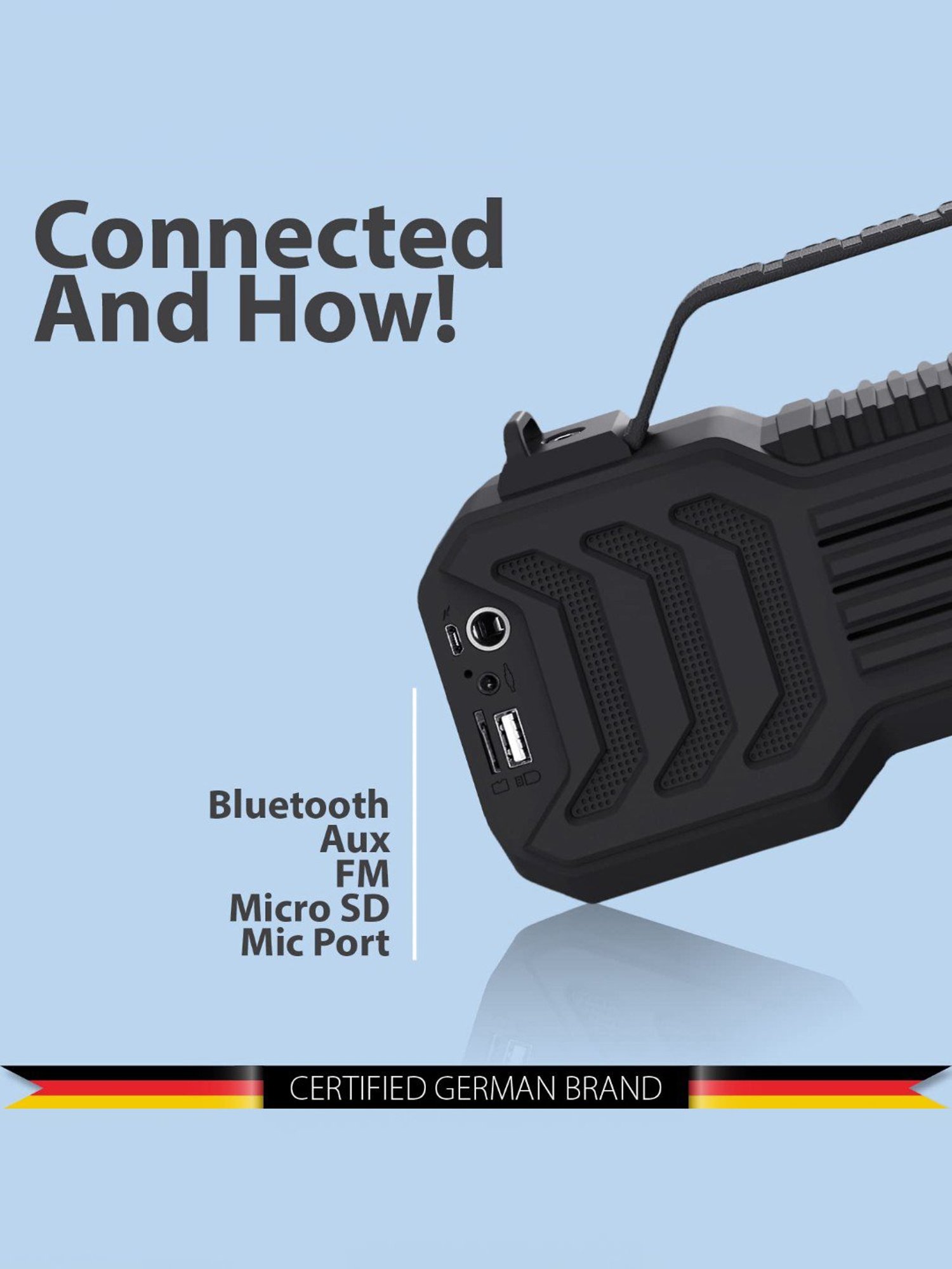 BPS5 5 quot Outdoor Weather Resistant Bluetooth Patio Speakers Pair White