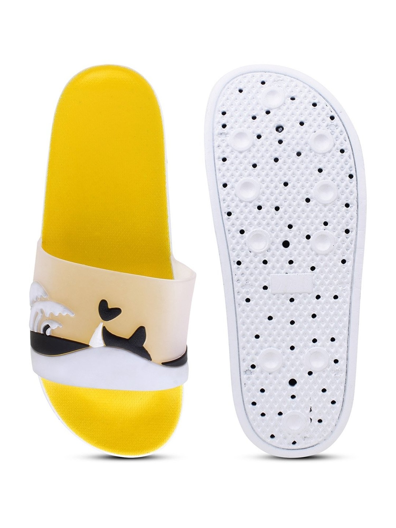 Pampy Angel Women's Yellow Slides