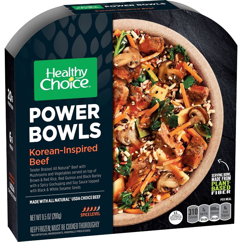 Healthy Choice Power Bowl Frozen Korean Beef - 9oz