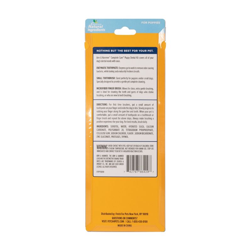 Arm & Hammer Complete Care Puppy Dental Kit - 2.5oz
