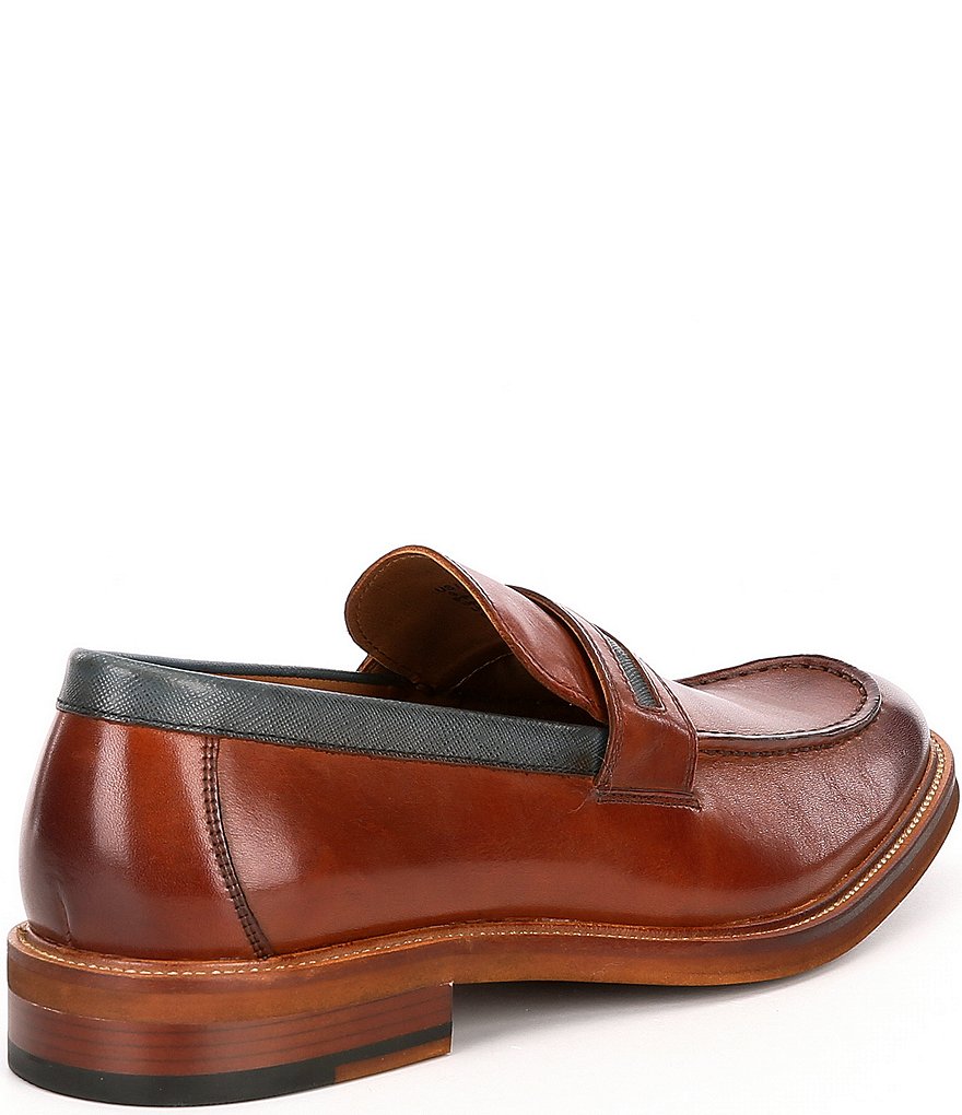 Kenneth Cole New York Men's Prewitt Leather Penny Loafers