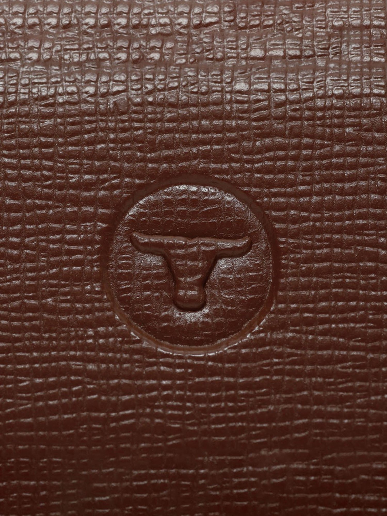 BULCHEE Brown Leather Formal Belt for Men