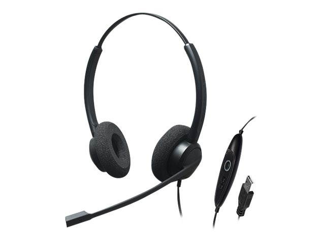ADDASOUND ADD-CRYSTAL-SR2732 Dual Ear, Stereo, Noise Cancelling USB