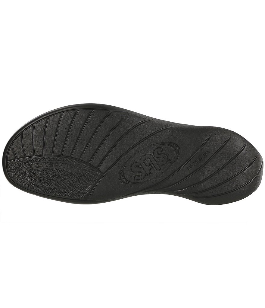 SAS Nudu Printed Leather Wedge Slides