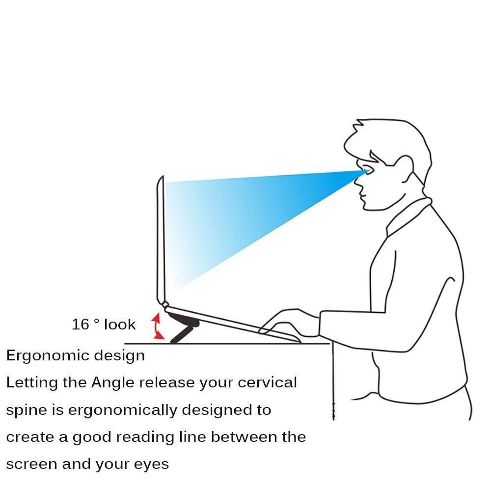 Durable Universal Notebook Cooling Bracket Holder Laptop Stand Cooler Radiator for IPad MacBook Air Mac Desk Stand Tablet Mount