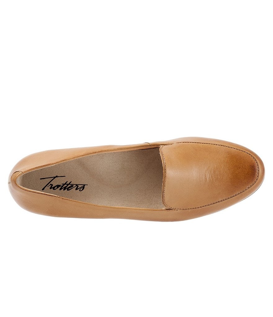Trotters Monarch Slip-On Block Heel Loafers