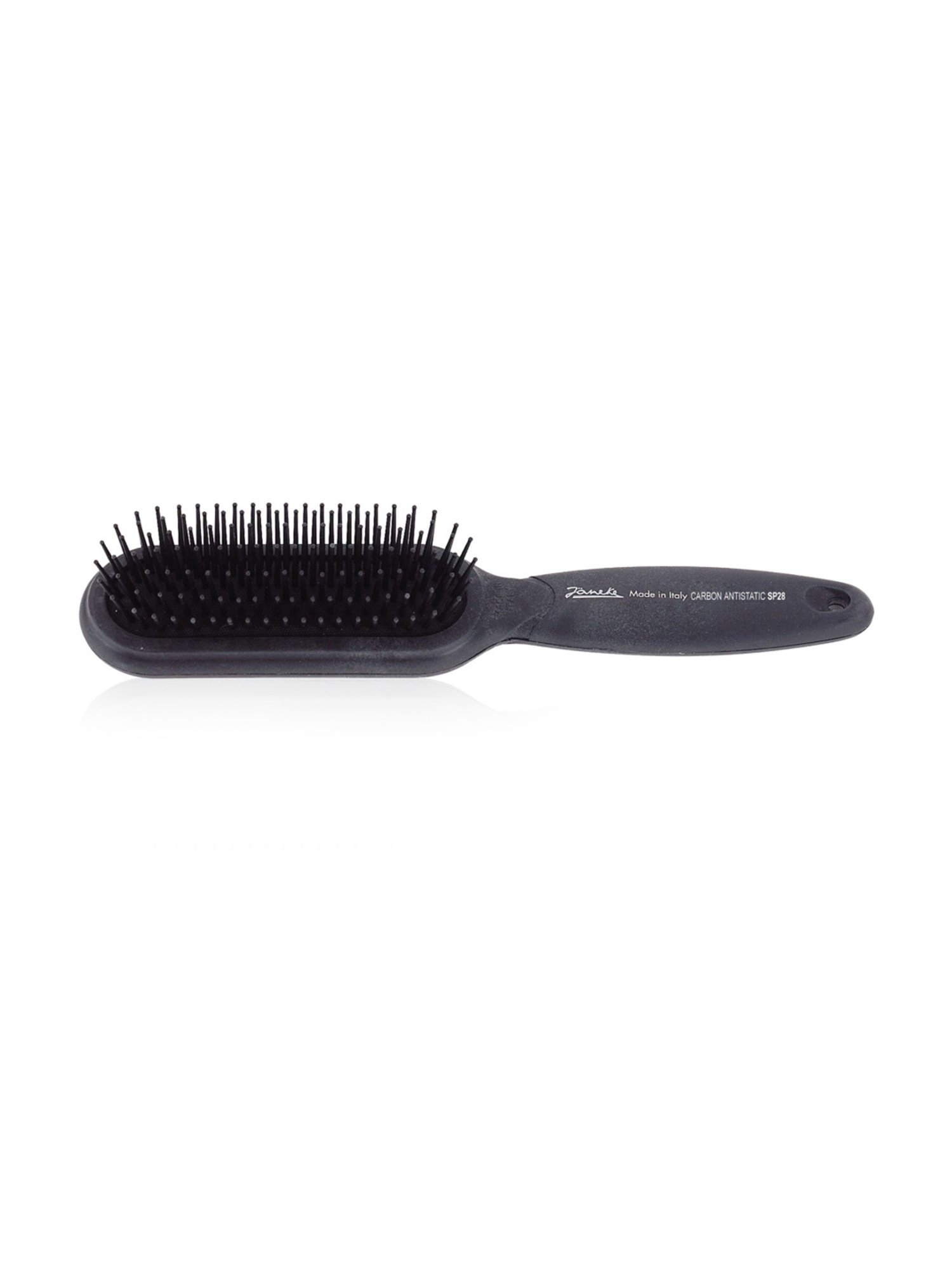 Janeke 1830 Professional Anti-Static Carbon Fibre Range Hair Brush - 22 cm