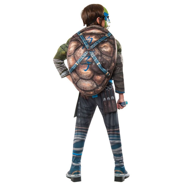 Kids' TMNT2 Deluxe Leonardo Halloween Costume - M