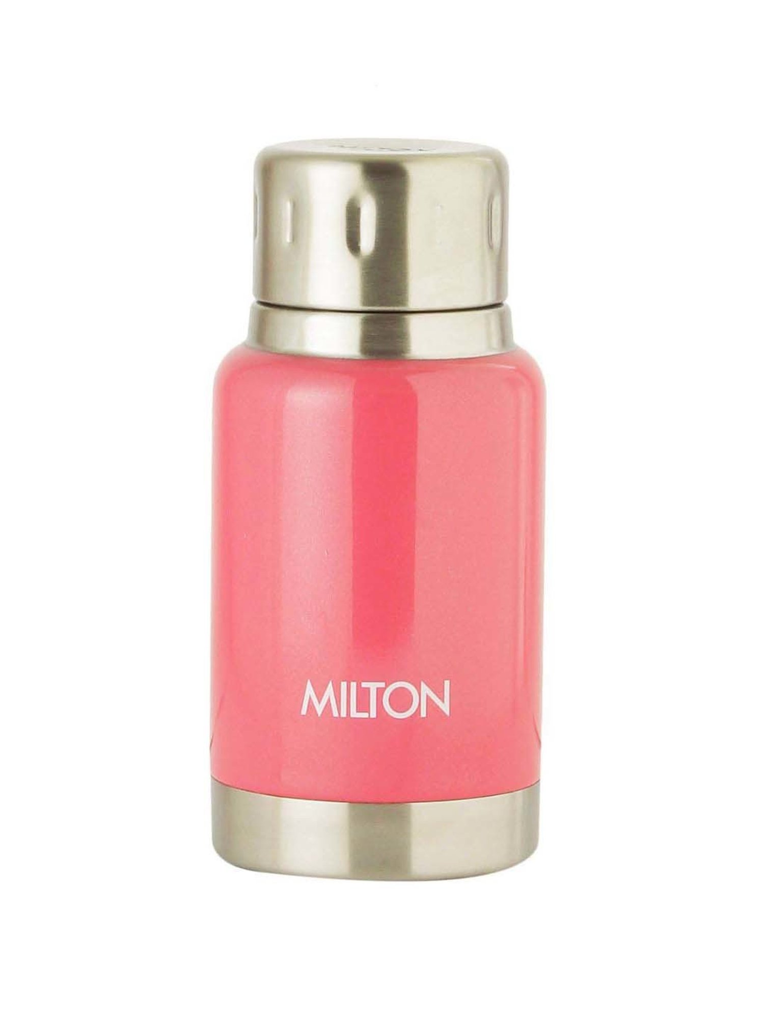 Milton Pink Stainless Steel Elfin 160 Thermosteel Hot & Cold Water Bottle (0.16 L)