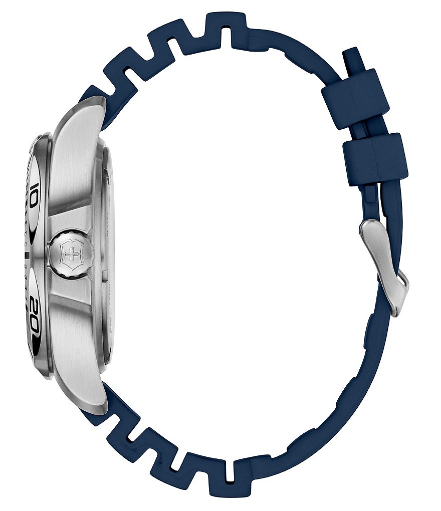 Victorinox Swiss Army I.N.O.X Professional Diver Analog & Date Rubber-Strap Watch