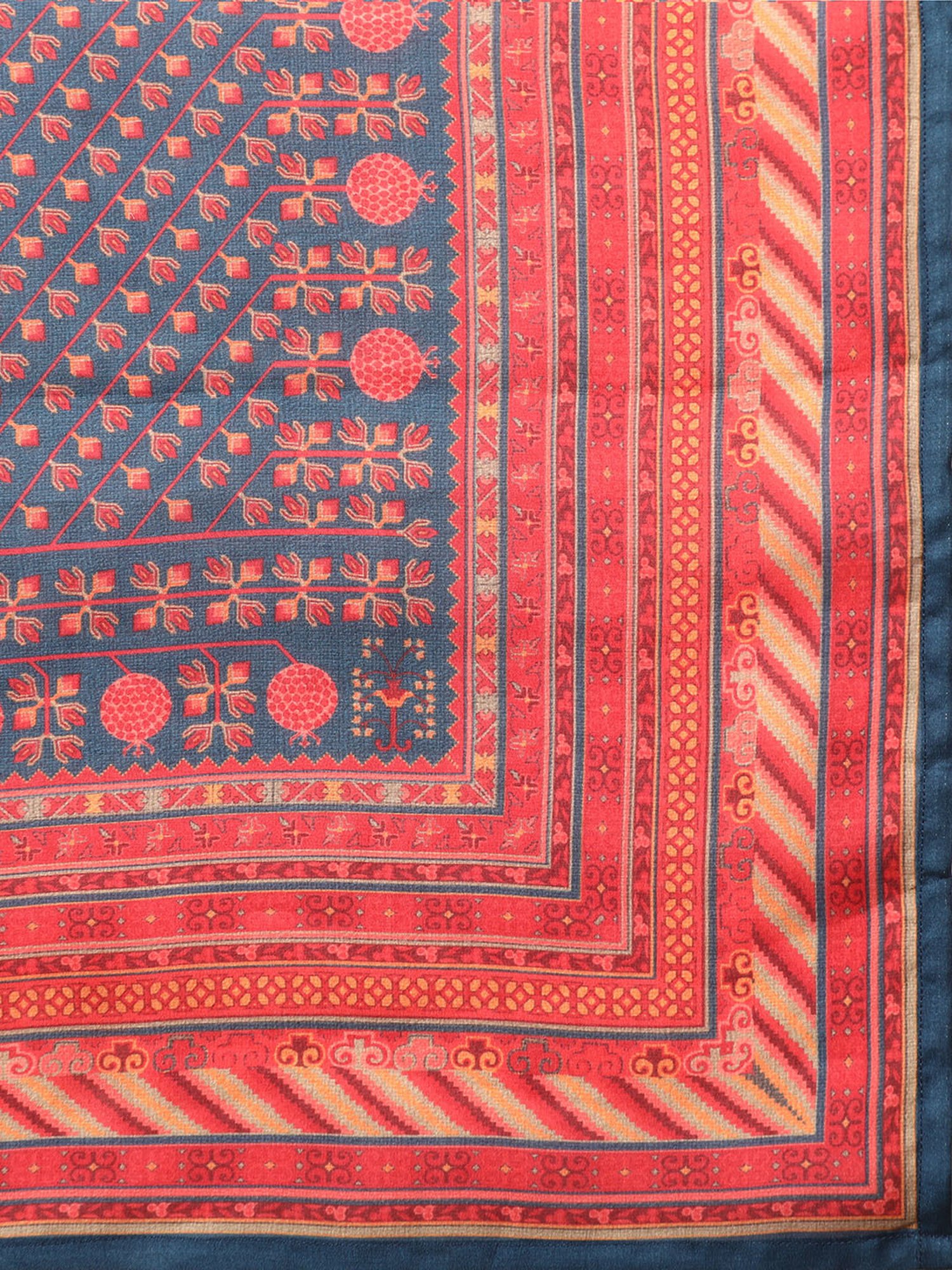 Kami Kubi Blue Embroidered Kurta With Pant & Dupatta