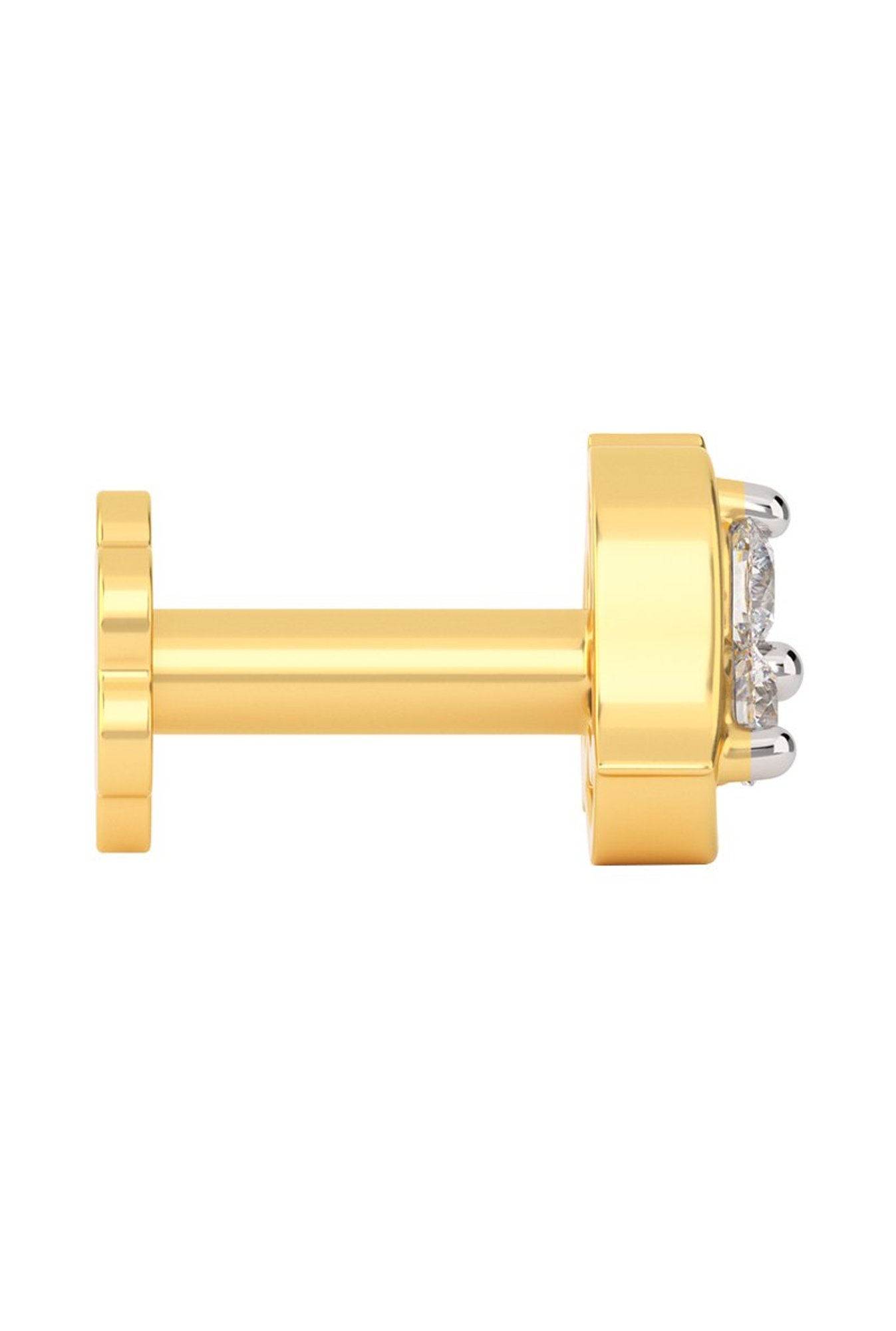 Joyalukkas 18k Gold & Diamond Nosepin