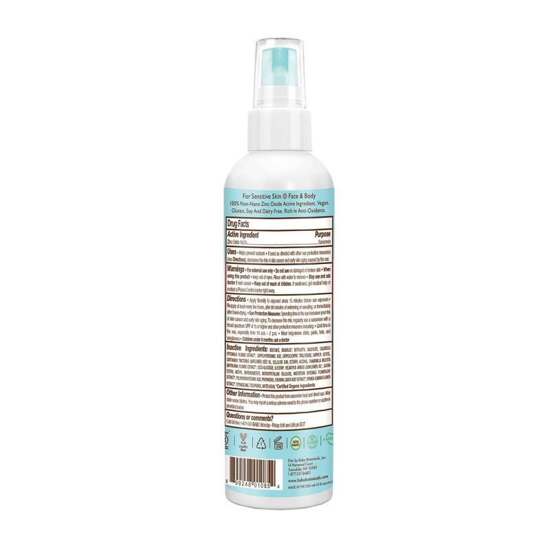 Babo Botanicals Baby Skin Mineral Non-Aerosol Sunscreen Pump Spray SPF 30 - 6 fl oz
