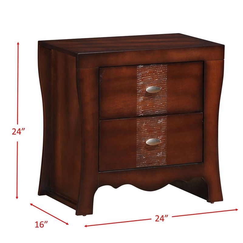 Queen Bungalow Bedroom Set Medium Brown - Home Styles