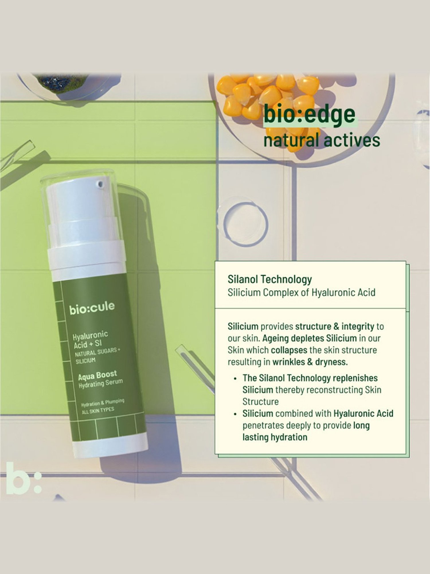 Biocule Aqua Boost Hydrating Serum - 30 ml