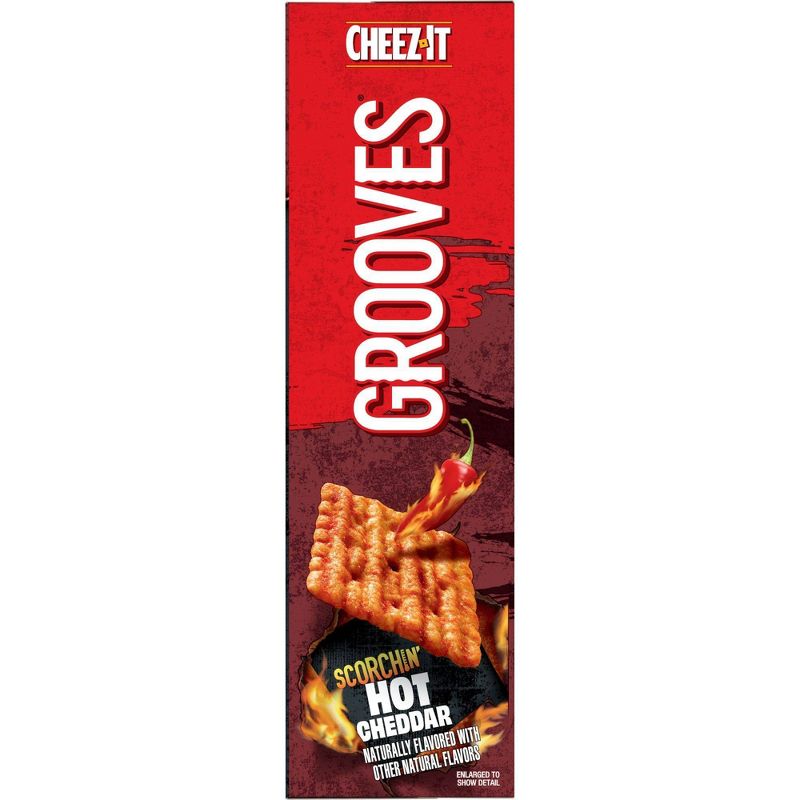 Cheez-it Scorchin Hot Grooves - 9oz